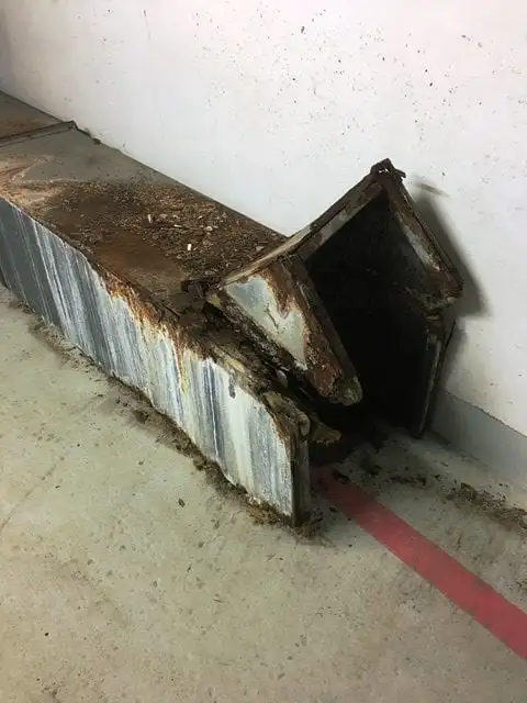 La rouille peut-être à l’origine de ruptures des gaines